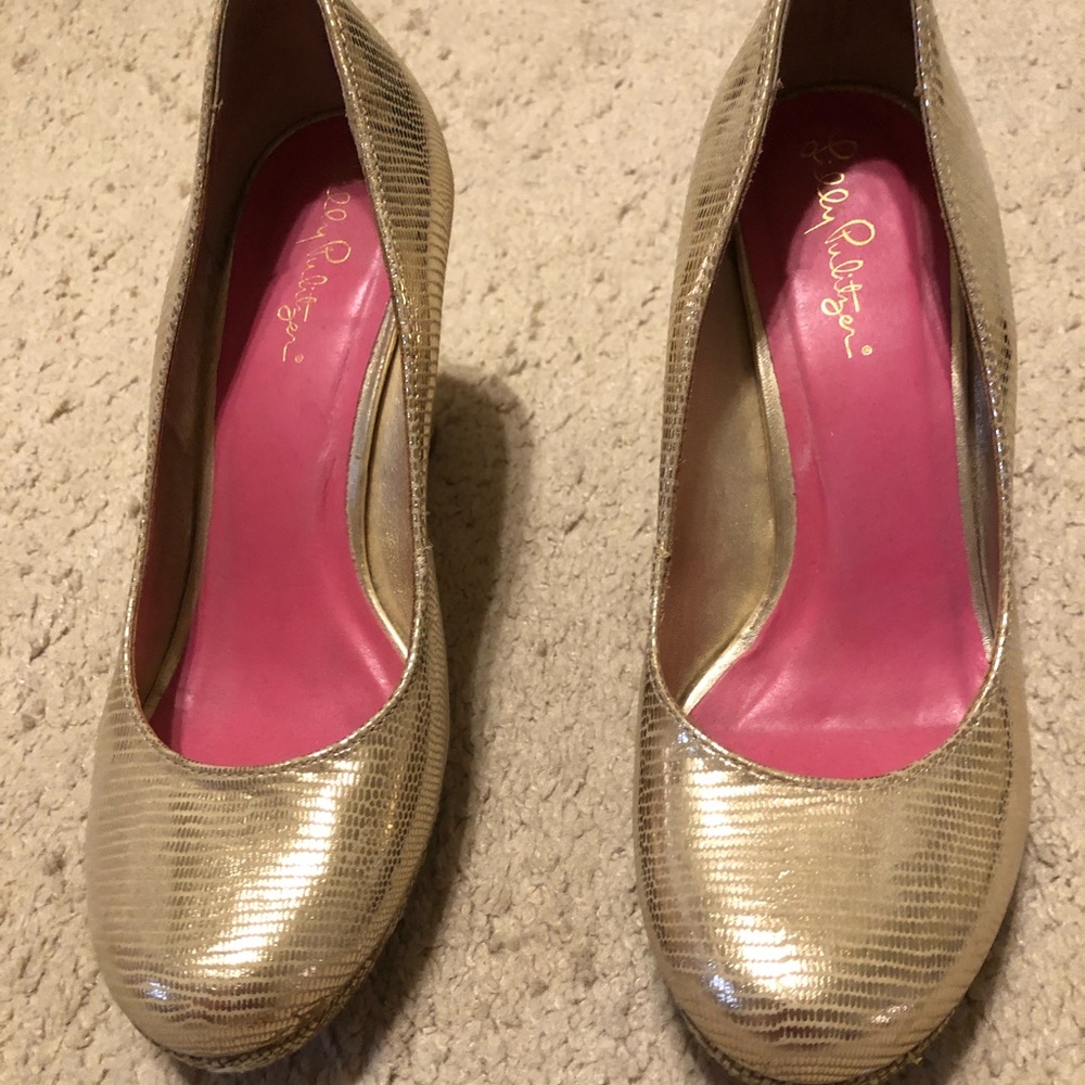 Lilly Pulitzer Wedges Size 7